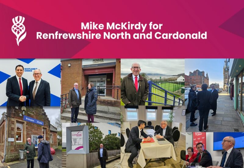 Mike McKirdy - standing up for the people of Renfrewshire North and Cardonald